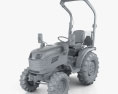 Kubota B1181 Tractor 2020 3d model clay render