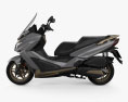 Kymco Grand Dink 300 2016 3D 모델  side view