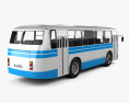 LAZ 695N Bus 1976 3D-Modell Rückansicht