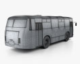 LAZ 695N 버스 1976 3D 모델 