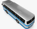 LAZ 695N 버스 1976 3D 모델  top view