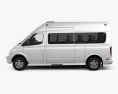 LDV V80 L2H3 Mini onibus 2017 Modelo 3d vista lateral