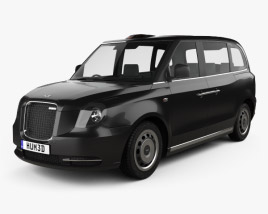3D model of LEVC TX Taxi 2022
