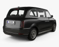 LEVC TX Taxi 2022 3d model back view