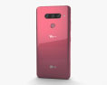 LG V40 ThinQ Carmine Red 3D 모델 