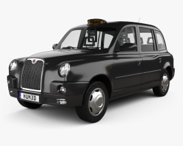 3D model of LTI TX4 London Taxi 2014