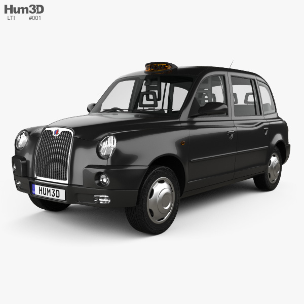 LTI TX4 London Táxi 2014 Modelo 3d