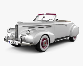 3D model of LaSalle convertible coupe (40-5267) 1940