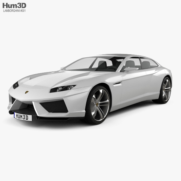 Lamborghini Estoque 2008 3D 모델 