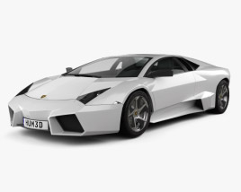 3D model of Lamborghini Reventon 2012