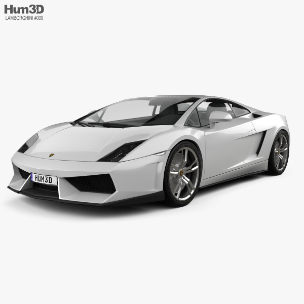Lamborghini Gallardo LP 560-4 2014 3D модель