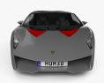 Lamborghini Sesto Elemento 2014 3D模型 正面图