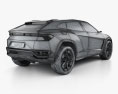 Lamborghini Urus 2014 3d model