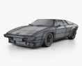 Lamborghini Silhouette P300 1976 3Dモデル wire render