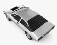 Lamborghini Urraco P300 1979 3D-Modell Draufsicht