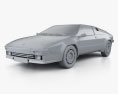 Lamborghini Jalpa P350 1984 3D модель clay render