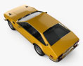 Lamborghini Jarama 400 GTS 1976 3D-Modell Draufsicht