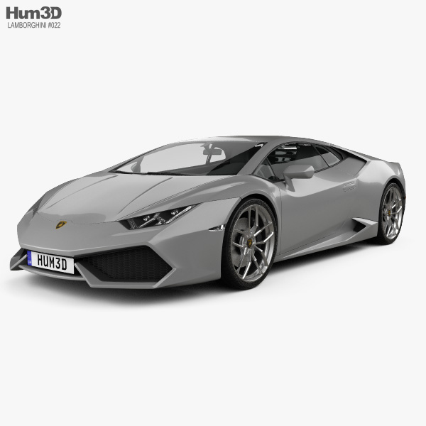 Lamborghini Huracan 2017 3D-Modell