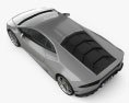 Lamborghini Huracan 2017 3D 모델  top view