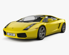 Lamborghini Gallardo 2014 3D model