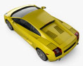 Lamborghini Gallardo 2014 Modello 3D vista dall'alto