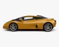 Lamborghini 5-95 Zagato 2014 3D模型 侧视图