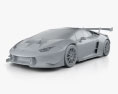 Lamborghini Huracan (LP 620-2) Super Trofeo 2017 3D 모델  clay render