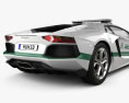 Lamborghini Aventador Polizia Dubai 2016 Modello 3D
