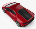 Lamborghini Huracan LP 580-2 2018 3D模型 顶视图