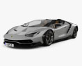 Lamborghini Centenario 雙座敞篷車 2020 3D模型
