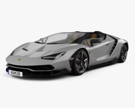 Lamborghini Centenario 로드스터 2020 3D 모델 