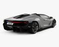 Lamborghini Centenario ロードスター 2020 3Dモデル 後ろ姿