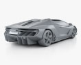 Lamborghini Centenario ロードスター 2020 3Dモデル