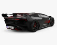 Lamborghini SC18 2021 3D模型 后视图