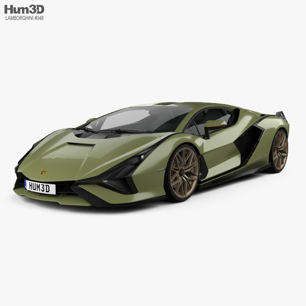 Lamborghini Sian 2023 3D model
