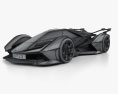 Lamborghini V12 Vision Gran Turismo 2021 3Dモデル wire render