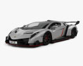 Lamborghini Veneno 带内饰 2013 3D模型