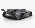 Lamborghini Veneno HQインテリアと 2013 3Dモデル