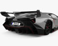 Lamborghini Veneno 인테리어 가 있는 2013 3D 모델 