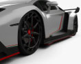 Lamborghini Veneno с детальным интерьером 2013 3D модель