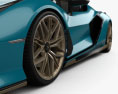 Lamborghini Sian 로드스터 2023 3D 모델 
