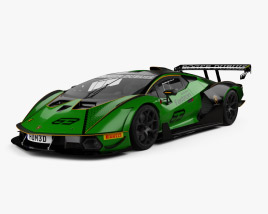 Lamborghini Essenza SCV12 2022 3D model