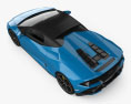 Lamborghini Huracan EVO RWD Spyder 2021 3D模型 顶视图