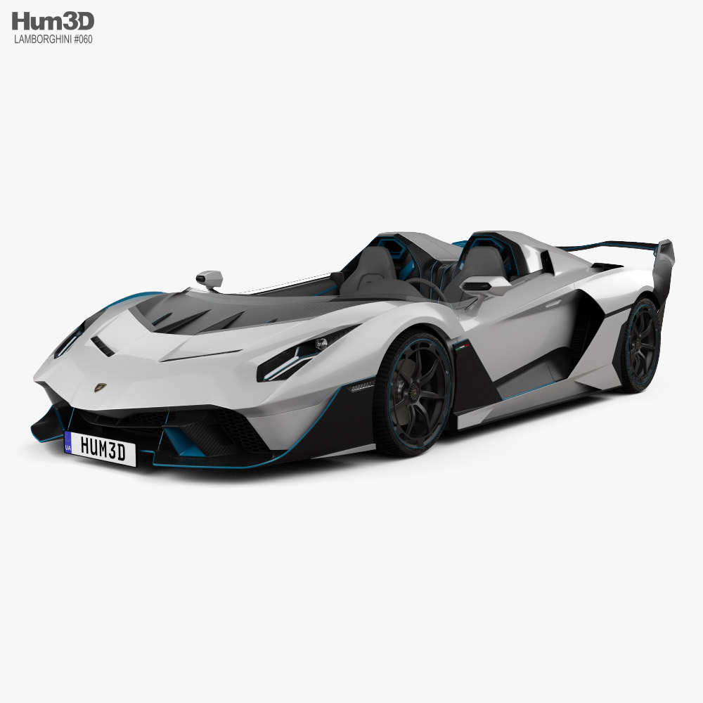 Lamborghini SC20 2021 3D model
