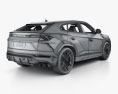 Lamborghini Urus con interior 2020 Modelo 3D