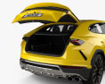 Lamborghini Urus 인테리어 가 있는 와 엔진이 2020 3D 모델 