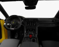 Lamborghini Urus с детальным интерьером и двигателем 2020 3D модель dashboard