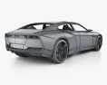 Lamborghini Estoque з детальним інтер'єром 2011 3D модель