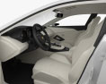 Lamborghini Estoque 인테리어 가 있는 2011 3D 모델  seats