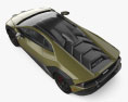 Lamborghini Huracan Sterrato 2024 Modèle 3d vue du dessus